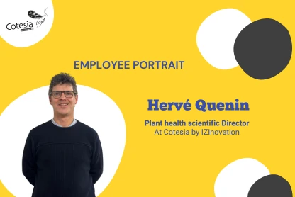 Employee portrait Herve Quenin